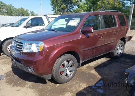 2012 Honda Pilot Touring из США, поврежденный, VIN 5FNYF4H98CB054812